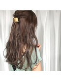 グレージュハイライト