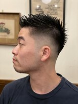 ヒロギンザバーバーショップ 新宿店(HIRO GINZA BARBER SHOP)&nbsp;スパイキーショート