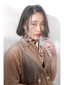 アンドバイモードケイズ (and by MODE K's) エレガントボブ_大人ガーリーチョコレートモードヘア