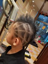 アース 菊名店(HAIR&MAKE EARTH) クモの巣バリアート