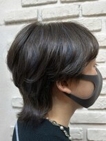 ビランチェ 池袋(bilancia)&nbsp;メンズウルフメンズハイライトメンズハイトーンブルーハイライト