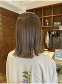 ぱつっと切りっぱなし× 外ハネ×イルミナ×リラクシー