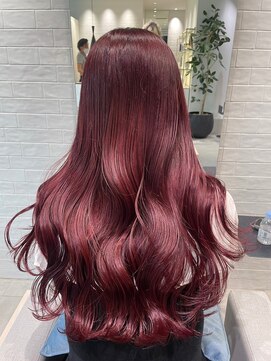 ロンドエニカ 大宮(Lond enika) 大人ガーリーピンクレッド