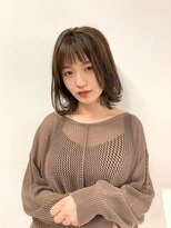 小森谷,グレージュカラー,デザインカラー,マチルダボブ,前髪b5