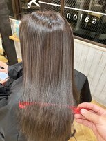 ビー オン ディー ヘア 池袋(BonD hair)&nbsp;白髪ぼかしサラサラハイライト【池袋/髪質改善/ハイライト】