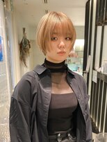 ラパンセヴェール(LA PENSEE VERT)&nbsp;ショートボブ×ハイトーン