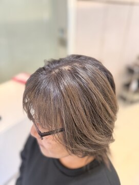 モア 下通店(MORE) 白髪を育てる　白髪ぼかし