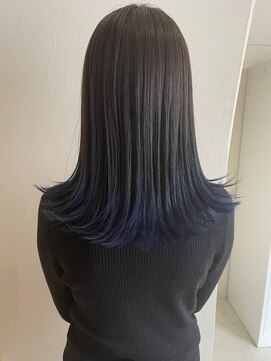 エリス キョウバシ(Eliss) ネイビーグラデーション