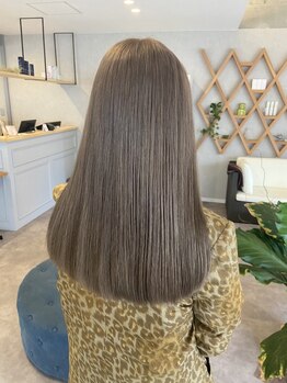 エルサリー(ELLE&SALLY)の写真/≪ダメージレス＋持続力抜群≫のカラー♪傷みを抑えながら、なりたいスタイル・イメージを形にしてくれる☆