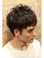 トウキョウ トコヤ 門前仲町(TOKYO TOKOYA)&nbsp;ニュアンスパーマのショートスタイル