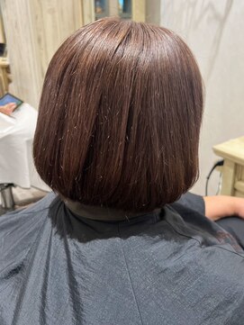 ヘア ジュレ ドゥ(hair jurer deux) 【jurer栄駅3分】脱白髪染めハイライト☆白髪ぼかし