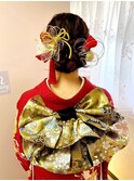 ふわふわシニヨン