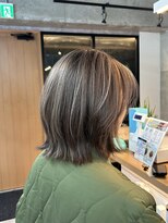 オーク 溝の口(OAK)&nbsp;お白髪ぼかしハイライト×くびれボブ