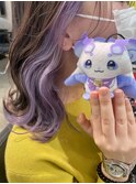 にじさんじ るんるん インナーカラー アニメカラー ラベンダー