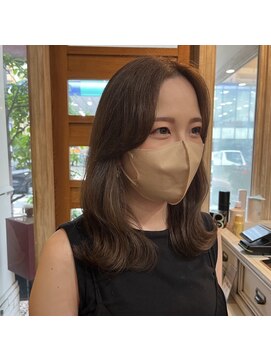 ボアップ 難波店(boappu) #透明感カラー#透け感カラー#ブラウンカラー