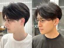 メンズセンターパート/ニュアンスパーマが得意なnicoTOKYO「１人1人に合わせたカット技術」をご紹介☆