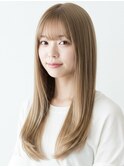 艶髪ロングヘア&ハニーベージュ
