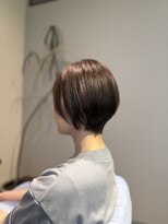 ワ ヘアー(wa-hair)&nbsp;大人可愛い/ショートボブ/切りっぱなしボブ/ミニボブ/ハンサム
