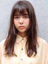 イメチェン/ホワイトブロンド/外ハネボブ/ワイドバング/表参道