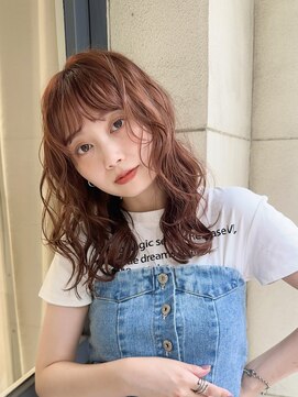 ジョエミバイアンアミ(joemi by Un ami) ミディアムパーマ / レイヤーパーマ / 暖色カラー