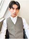 黒髪ショートカット◎ジェントルマンフェード