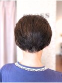 60代70代/後頭部ふんわり/ハンサムショート