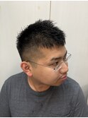 メンズビジネスバーバーソフトモヒカン