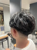 スウェル 柏店(Swell)&nbsp;MEN’S HAIR/ブルーブラック/フェザーパーマ/柏