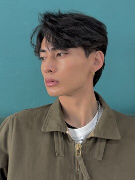 ニコ トウキョウ ロジック(nico TOKYO Logic) スキンフェードスパイキーショートパーマ短髪刈り上げ