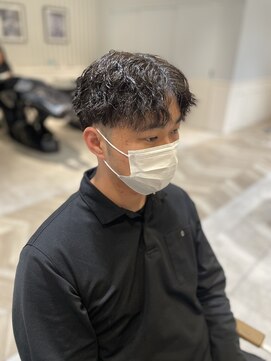 【メンズパーマ】