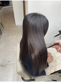 ロング×髪質改善矯正