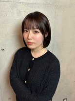 ブルーメ(Blume...)&nbsp;ボブ/フェイスレイヤー/チョコレートブラウンカラー