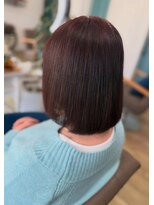 ヘアアトリエ ナイン(hair atelier nine) ヘッドスパ/チェリーレッド/ハイレイヤーウルフ/髪質改善/福島市