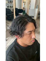 アフェクト 上大岡(affect) 刈り上げセンターパート/波巻きツイストスパイラル/上大岡