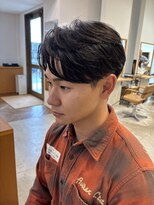 メンズ カノエ 山口小郡店(Men’s CANOE) 毛流れビジネスショート