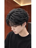 サロウィン 倉敷店(SALOWIN)&nbsp;フェザーパーマ47/メンズ/メンズカット/ニュアンスパーマ/眉毛