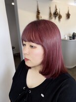 コル マーノ 西金沢(COL MANO)&nbsp;【咲style】ブリーチ履歴ありチェリーレッド