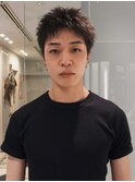 海外風スパイキーショート
