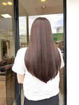 ハロウ&nbsp;岡山ロング髪質改善トリートメントオリーブベージュ