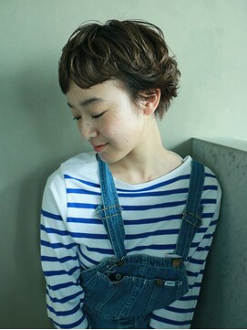 ナヌーク シブヤ(nanuk shibuya) 【nanuk】メンズライクなフレンチヘア◇セミウェットなショート