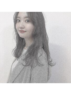 ガーランドウメダ(Garland umeda) ラベンダーアッシュ×ニュアンスウェーブ