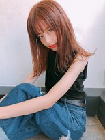 ルモア(RUMOR)&nbsp;Rumor×バレイヤージュカラー『ピンクグレージュ』