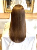 【NINE HAIR】艶髪_縮毛矯正_ナチュラルストレート_髪質改善