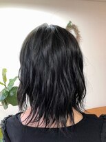 エルフゥ(Elle fou)&nbsp;暗髪コバルトブルー