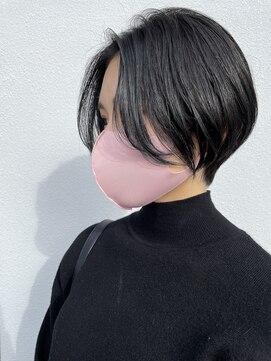 シールドヘアー 沖縄 新都心(C'LD Hair) 【 C’LD 】お客様スタイル_王道くびれかわいいショート