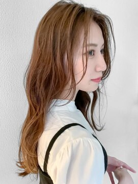 オーブ ヘアーノーブル 福津店(AUBE HAIR noble) 20代・30代_透け感ブラウンカラー