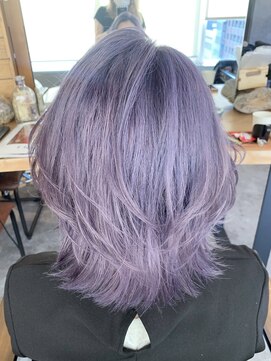 ヘアスタジオニコ(hair studio nico...) lavender