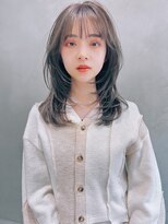 エイミー(Aimee) Aimee 町田 シャギーレイヤー×ダークグレージュ