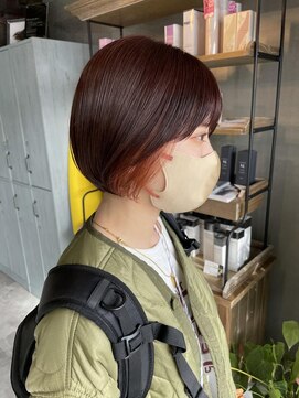 ラテ ヘア リリィ(latte hair lily) 大人可愛い/ミニボブ