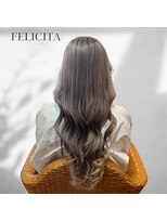 フェリシータ ミューズ(FELICITA musse)&nbsp;【FELICITA】外国人風バレイヤージュ×アッシュグレージュ